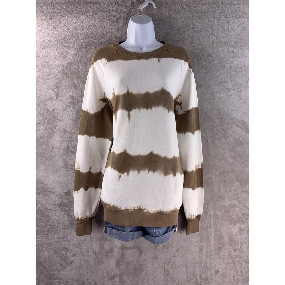 SER.O.YA Crewneck Sweater Womens Size XS Multicolor Tie Dye Oversized Pullover